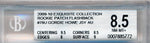 Upper Deck 2009-2010 Exquisite Collection Rookie Patch Flashback #78U Gordie Howe 10/25 / BGS Grade 8.5 / Auto Grade 10