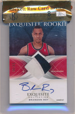 Upper Deck 2006-2007 Exquisite Collection Exquisite Rookie #46 Brandon Roy 29/99 / BGS Grade 8 / Auto Grade 10