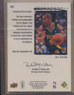 Upper Deck 2009-2010 Exquisite Collection Rookie Auto #63 Eric Maynor 50/225