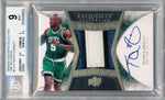 Upper Deck 2008-2009 Exquisite Collection Limited Logos #LLKG Kevin Garnett 3/25 / BGS Grade 9 / Auto Grade 10