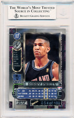 Skybox 1997-1998 Metal Universe Championship Precious Metal Gems Red #117 Bobby Phills 54/100 / BGS Grade 8