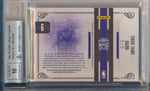 Panini  2009-2010 National Treasures NBA Logoman Signatures #6 Tyreke Evans 5/5 / BGS Grade 9 / Auto Grade 10