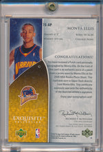 Upper Deck 2006-2007 Exquisite Collection Exquisite Rookie #76-AP Monta Ellis 14/225