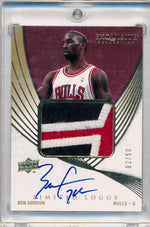 Upper Deck 2007-2008 Exquisite Collection Limited Logos #LLBG Ben Gordon 2/50
