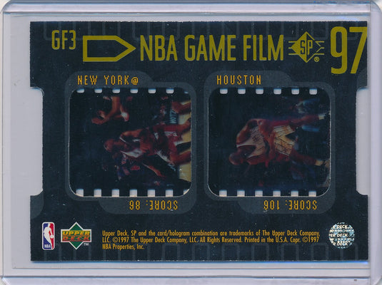 Upper Deck 1996-1997 SP  NBA Game Film #GF3 Charles Barkley