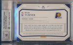 Panini 2015-2016 National Treasures Emerald RPA #111 Myles Turner 4/5 / BGS Grade 9 / Auto Grade 10