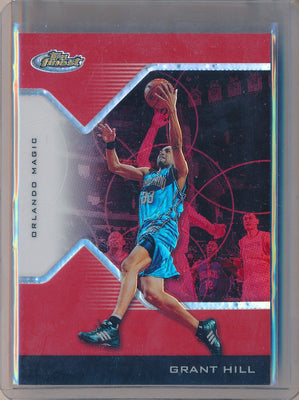 Topps 2004-2005 Finest Red Refractor #20 Grant Hill 37/149