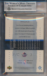 Upper Deck 2003-2004 Exquisite Collection Base #9 Ben Wallace 146/225 / BGS Grade 9