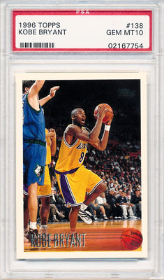 Topps 1996-1997   #138 Kobe Bryant  / PSA Grade 10