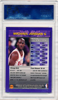 Topps 1994-1995 Finest  #331 Michael Jordan  / PSA Grade 10