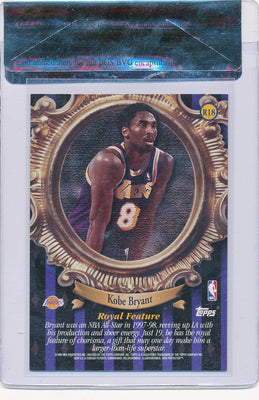 Topps 1998 Royalty Roundball #R18 Kobe Bryant