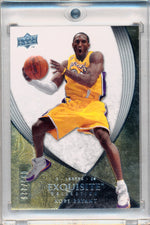 Upper Deck 2007-2008 Exquisite Collection  #3 Kobe Bryant 3/225