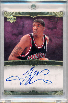 Upper Deck 2006-2007 Exquisite Collection Exquisite Enshrinements #EXTT Tyrus Thomas 22/25