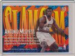 SkyBox 1996-1997 Z-Force Slam Cam #SC8 Antonio Mcdyess