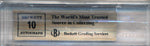 Upper Deck 2007-2008 Exquisite Collection Autographed Patches #EABI Chauncey Billups 31/35 / BGS Grade 9.5 / Auto Grade 10