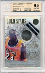 Panini 2010-2011 Gold Standard Gold Stars 14k #24 Kobe Bryant 1/8 / BGS Grade 9.5