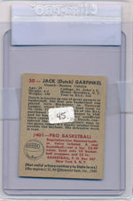 Topps Bowman 1948 Boston Celtics  #30 Jack Garfinkel   / PSA Grade