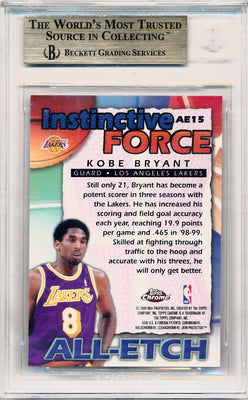 Topps 1999-2000 Chrome All-Etch  #AE15 Kobe Bryant  / BGS Grade 9.5