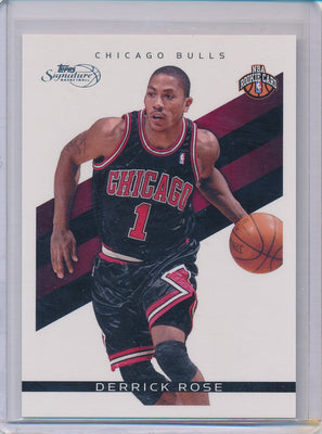 Topps 2008-09 Signature Basketball #TS-DR Derrick Rose 1260/2325