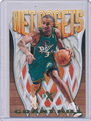 SkyBox 1996-97 E-X 2000 Net Assets #17/20 Grant Hill none