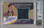 Upper Deck 2008-2009 Ultimate Collection Signature Materials Legends #UML-JS John Stockton  / BGS Grade 9 / Auto Grade 10