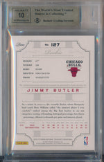 Panini 2012-2013 National Treasures NBA LogoMan Autographs #127 Jimmy Butler 1/1 / BGS Grade 9.5 / Auto Grade 10