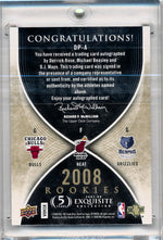 Upper Deck 2007-2008 Exquisite Collection Draft Picks Reservation #DPA Derrick Rose / Michael Beasley / O.J. Mayo 40/99