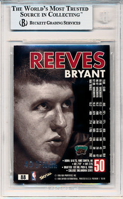 SkyBox 1998-99 Premium Star Rubies #88 Bryant Reeves 40/50 / BGS Grade 9