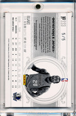 Panini 2010-2011 National Treasures Century Platinum #223  Dominique Jones 5/5