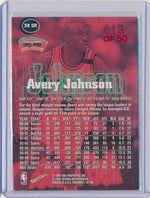 SkyBox 1997-1998 Premium Star Rubies #38SR Avery Johnson 13/50