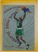 SkyBox 1999-00 HOOPS 100% Pure Players #3/10PP Antoine Walker 11/100