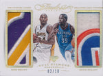 Panini 2014-2015 Flawless Gold Dual Diamond Patches #DD-SPK Kobe Bryant/ Kevin Durant 02/10 / BGS Grade 8