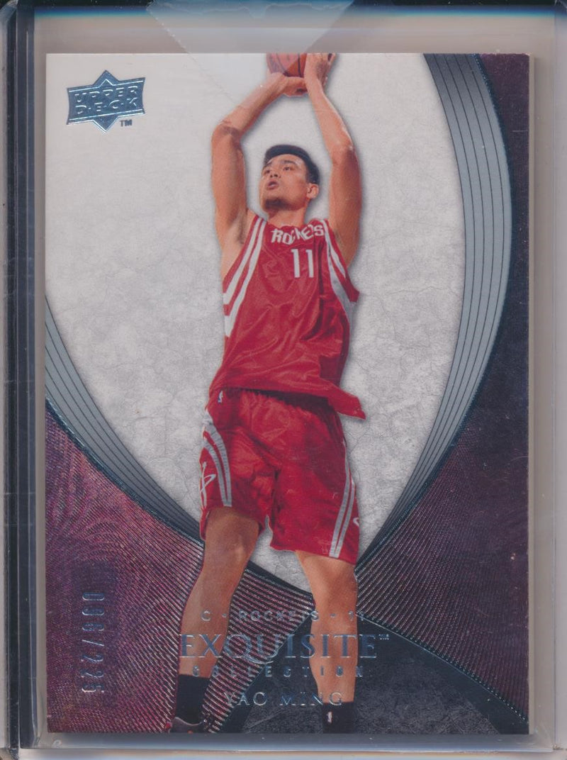 Upper Deck 2007-2008 Exquisite Collection Base #2 Yao Ming 96/225