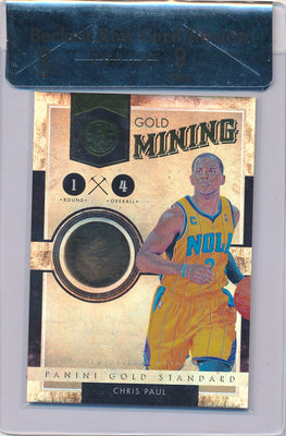 Panini 2010-2011 Gold Standard Gold Mining #1 Chris Paul 7/8 / BGS Grade 9