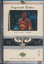 Upper Deck 2003-2004 Exquisite Collection Gold Rookie #61 Boris Diaw 13/25