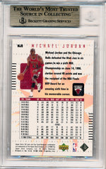 Upper Deck 1998-1999 Ionix MJ Hologrfx #MJ8 Michael Jordan  / BGS Grade 9.5