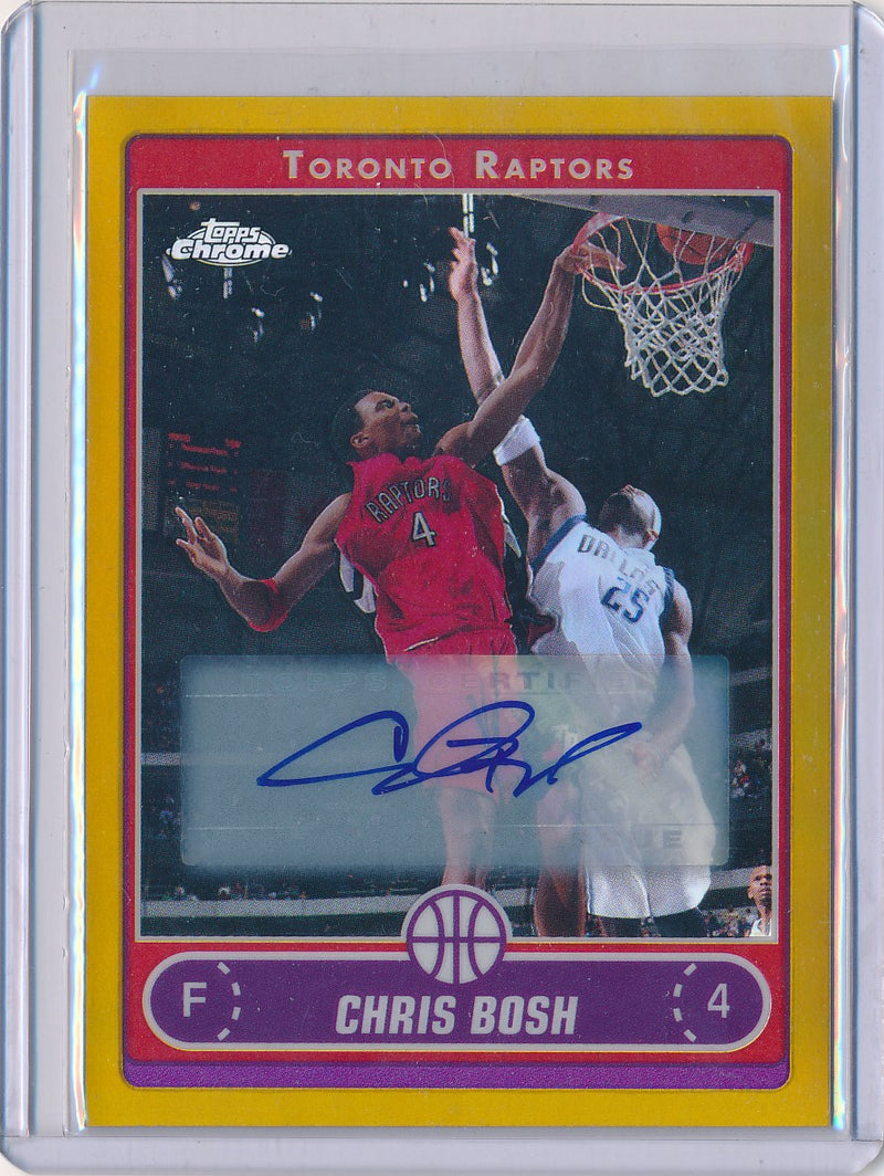 Topps 2006-2007 Chrome Refractor #74 Chris Bosh 9/25