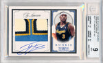 Panini 2009-2010 National Treasures Century Platinum #217 Ty Lawson 4/5 / BGS Grade 9 / Auto Grade 10