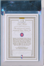 Panini 2012-2013 Flawless Emerald Jumbo Patches #75 Isiah Thomas 2/5 / BGS Grade 9