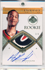 Upper Deck 2008-2009 Exquisite Collection Rookie Parallel #67 Anthony Randolph 3/4