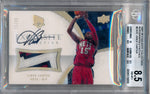 Upper Deck 2007-2008 Exquisite Collection Autographed Patches #EAVC Vince Carter 11/35 / BGS Grade 8.5 / Auto Grade 10