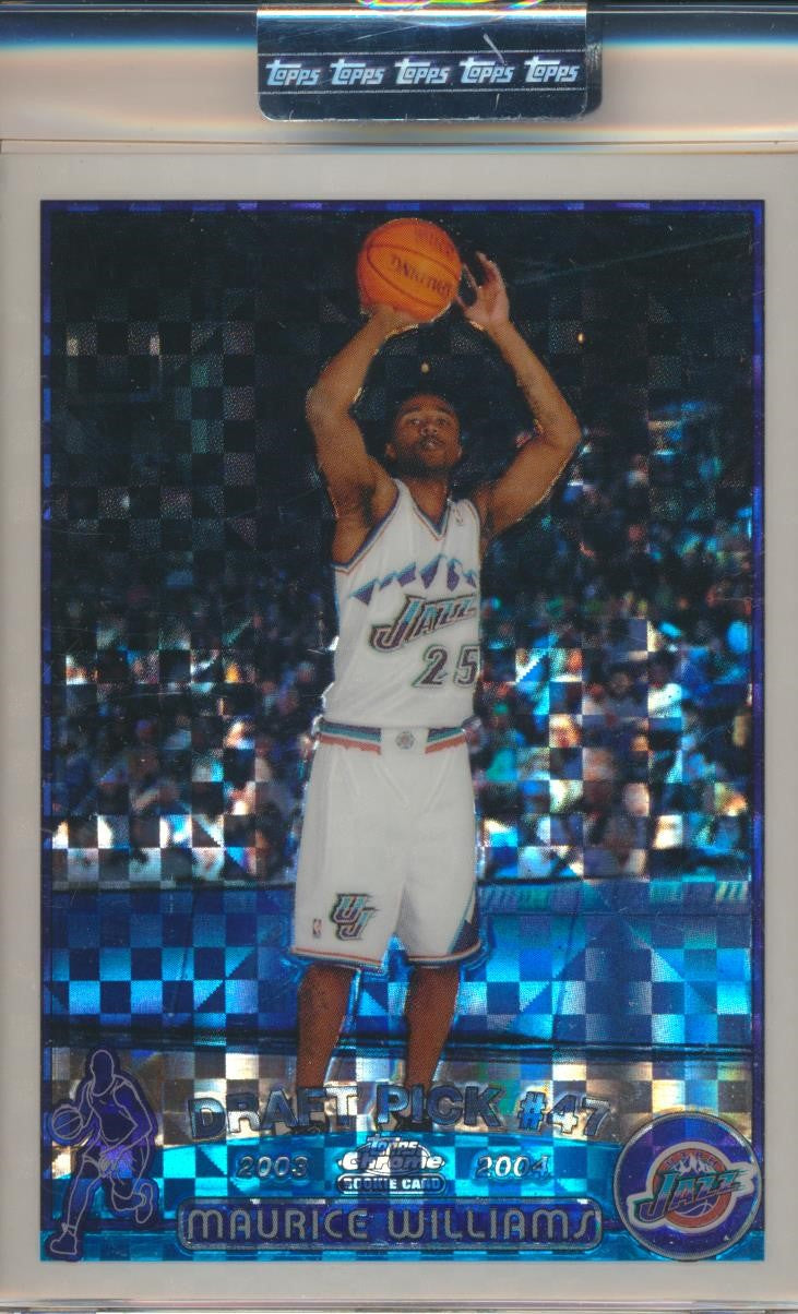 Topps  2003-2004 Chrome  X-Fractor #151 Maurice Williams 186/220