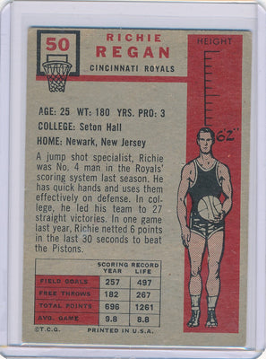 Cincinnati Royals   #50 Richie Regan