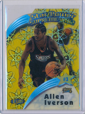 Fleer 1997-1998 Ultra  Star Power Supreme #2/20SPS Allen Iverson