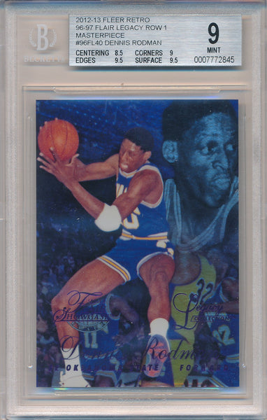 Fleer 2012-2013 Fleer Retro Legacy Masterpiece #1 Dennis Rodman 1