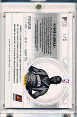 Panini 2010-2011 National Treasures  Century Platinum #235 Gani Lawal  1/5