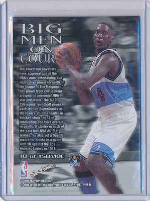 SkyBox 1997-1998 Z-Force Big Men On Court #10/15BMOC Shawn Kemp