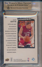 Upper Deck 2009-2010 Exquisite Collection RC #43 Blake Griffin 70/225 / BGS Grade 9.5