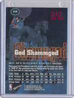 SkyBox 1997-1998 Premium Star Rubies #218 God Shammgod 40/50