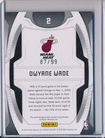 Panini 2009-2010 Gold Team Basketball #2 Dwyane Wade 87/99